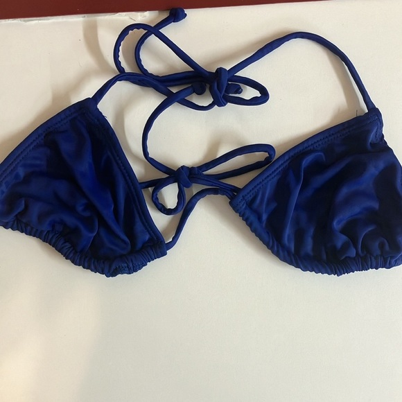 Zuliana Size Small Dark Blue High Rise Bikini. Made In USA New with Tags - Picture 6 of 6
